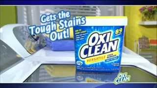 TV Spot  Oxi Clean  Add the Power Of Oxygen To Help Boost Satin Removal  Switch Now [upl. by Maupin]