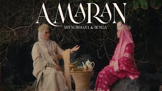 Siti Nordiana amp Bunga  Amaran Official Music Video [upl. by Bailie]