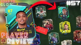 This OVERPOWERED Beast Is Back 87 Luis Muriel Moments SBC Player Review  FC24 [upl. by Hally]