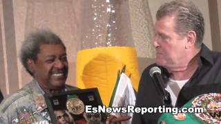 WBC honors don king and dan goossen EsNews Boxing [upl. by Latreshia694]