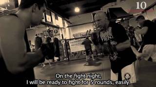 Wanderlei Silva Sign Fight with Chris Leben Training at Wand Fight Team By DoggedTV [upl. by Eenahc]