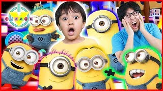 MINION TAKEOVER Roblox Escape from Minion Obby 2  Lets Play with Ryan amp Daddy [upl. by Misty]