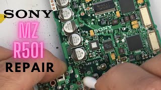 Sony MZ R501 Minidisc Walkman repair [upl. by Akir641]