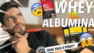 WHEY VS ALBUMINA não seja mais enganado [upl. by Bittner]