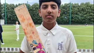 Worcestershire u14 vs Warwickshire  2 day game  Nabeel Mahmood 113 [upl. by Omero82]