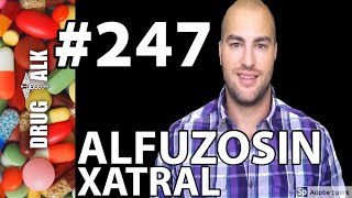 ALFUZOSIN XATRAL  PHARMACIST REVIEW  247 [upl. by Telimay]