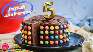 GÂTEAU AU CHOCOLAT POP IT  Parfait pour un anniversaire denfant [upl. by Dadinirt]