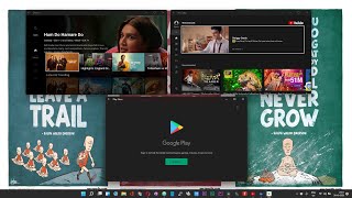 How to Install Run Google Play Store in Windows 11 and Sideload Apps  Run Android in Windows [upl. by Barsky]