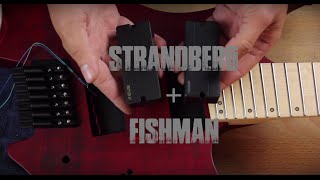 Guitar Pickups  Fishman Fluence into Strandberg Boden OS7 [upl. by Rohn]