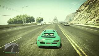 GTA 5 300 MPH speedrun PS4 [upl. by Helbonnah]