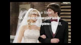 Howards Song To Bernadette  The Big Bang Theory amp Lyrics [upl. by Yttisahc321]