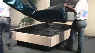 Sterling Sleep Systems Hardside Waterbed Insturctional Setup Video [upl. by Hitchcock]