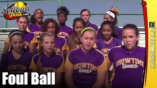 Softball Cheers Foul Ball I Fastpitch TV [upl. by Eralc292]