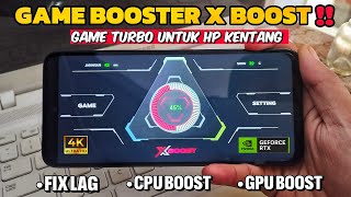 PEFORMA GAMING🔥GAME BOOSTER X BOOST  GAME BOOSTER TERBAIK 2024 UNTUK ATASI LAG SAAT MAIN GAME 2024 [upl. by Monafo]