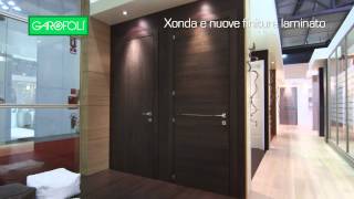 Gruppo Garofoli  Porte Xonda Gidea  nuove finiture laminato [upl. by Greenwood]