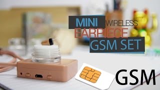 GSM mini Wireless Earpiece [upl. by Jenn]