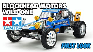 Tamiya Wild One Blockhead Motors Edition First Look [upl. by Navanod]