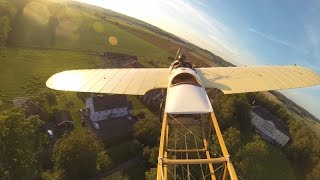 Flight of Bleriot XI2 in Norway [upl. by Linden]