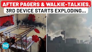 Lebanon 3rd Device Starts Exploding After Pager WalkieTalkie Bomb In Ambulance 60 Fires  Solar [upl. by Margarethe]