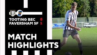 Match Highlights Tooting Bec v Faversham Strike Force [upl. by Laundes]