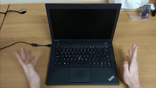 How to do a PowerCycle  Reset of a Dual battery Lenovo Laptop eg T440  T440s [upl. by Najed]