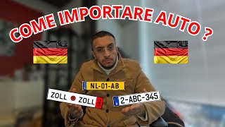 IMPORTARE E IMMATRICOLARE AUTO SEMPLICE E VELOCE [upl. by Noryahs]