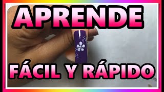 APRENDER A DECORAR UÑAS PASO A PASO ♥ 😱  PARA PRINCIPIANTES 💅🏼 [upl. by Wendolyn]