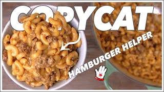 Copycat Hamburger Helper Recipe  Glen And Friends Cooking  Hamburger Helper Cheeseburger Macaroni [upl. by Llereg793]