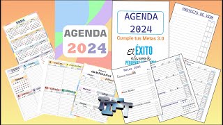 Agenda 2024 en PDF Descarga Gratuita [upl. by Enenaej]