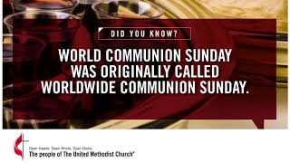 World Communion Sunday Did you know Video 1 [upl. by Liarret]