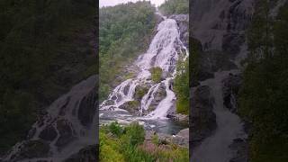 Водопада Flesăna flesăna waterfall rogland norway very beautiful place travel camperlife [upl. by Vergos]