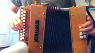 Emmenez moi Charles Aznavour Diatonic Accordion [upl. by Henrieta]