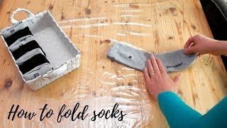 THIS IS HOW TO FOLD SOCKS  5 ways   THE ULTIMATE GUIDE   VICINA LUCINDA [upl. by Melania]