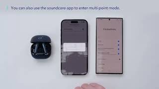 How to use multipoint connection on Liberty 4 NC  soundcore Support [upl. by Ilka293]