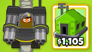 The ARMY BASE Tower In Bloons TD 6 [upl. by Edla767]