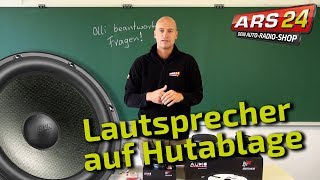 Sind Lautsprecher auf Heckablage sinnvoll  Tutorial  ARS24 [upl. by Etnaid]