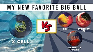 Roto Grip XCell versus Gem Eternity Pi and Absolute Power  Ball Review [upl. by Karyn617]