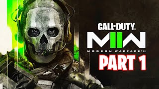 Call of Duty MW2 Campaign Gameplay Walkthrough Part 1 COD Modern Warfare 2 [upl. by Lahsiv909]