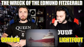 GORDON LIGHTFOOT  THE WRECK OF THE EDMUND FITZGERALD  FIRST TIME REACTION [upl. by Howzell]