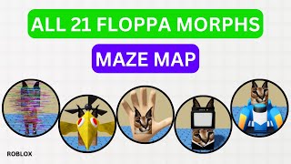 How To Find All Floppas in Maze Map  Roblox Find The Floppa Morphs [upl. by Pierce66]