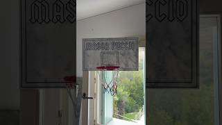 Mini canestro in Marmo di Carrara 🏀basket marble marmo carrara canestro sport design work [upl. by Burt]