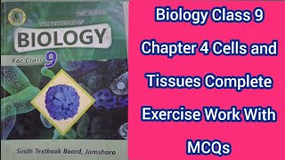 Biology For Class 9 Students Chapter 4 Cells and Tissues Complete Exercise With MCQs [upl. by Maurilia556]