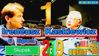 Ireneusz Kaskiewicz aktor Nowy Teatr im Witkacego Wywiadrzeka Cz1z9 Słupsk 6072019 [upl. by Burk695]