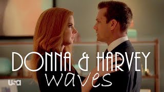 Donna amp Harvey Story  Dean Lewis  Waves  Suits [upl. by Elbam383]