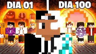 100 DIAS NO MULTIVERSO DAS SÉRIES DE MINECRAFT  O FILME [upl. by Abbotson718]