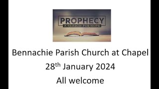 Bennachie Parish Church at Chapel of Garioch on 28th January 2024 [upl. by Greene]