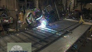 How a Custom Wrought Iron Railing Is Fabricated [upl. by Ambrogino278]