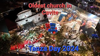 Tanza Day 2024 Oldest church in Cavite Philippines 🇵🇭 St Francis of Assisi Parish streetfood [upl. by Amerak]