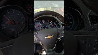 2018 Chevy Cruze Hatchback LT start up LT package [upl. by Ahsats980]