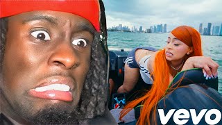 Kai Cenat Reacts to Ice Spice  Think U The Sht Fart Official Video [upl. by Obbard]